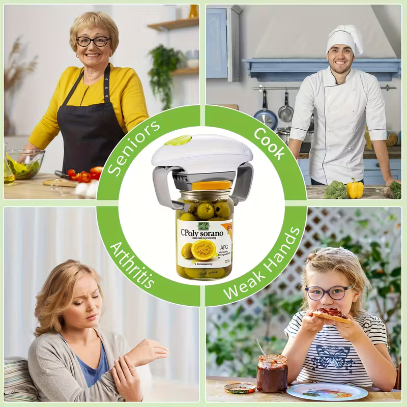 Burk‑Bossen – Elektrisk burköppnare