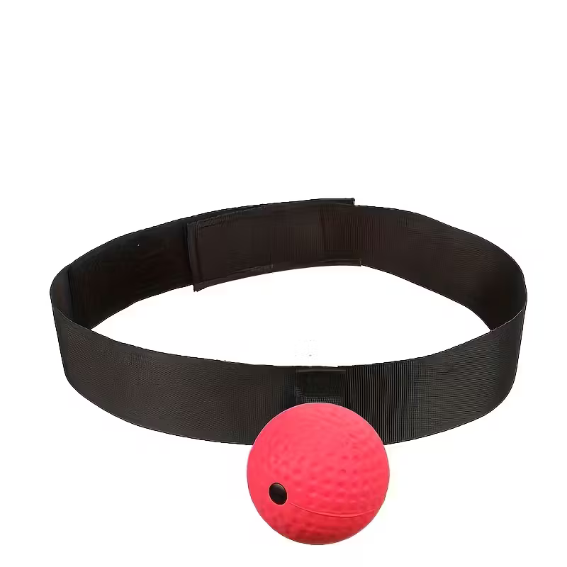 Reaktionsboll pannband – boxningsövning