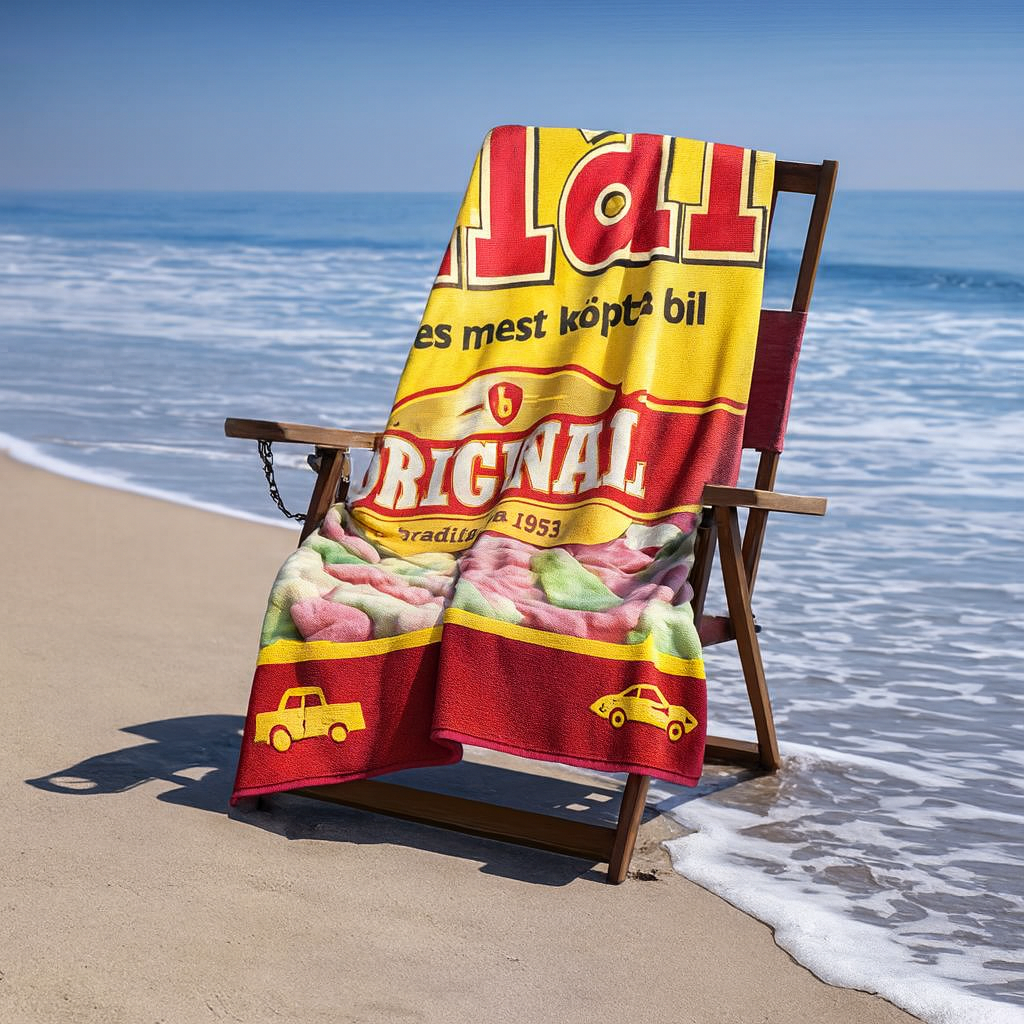 Ahlgrens Bilar Strandhandduk