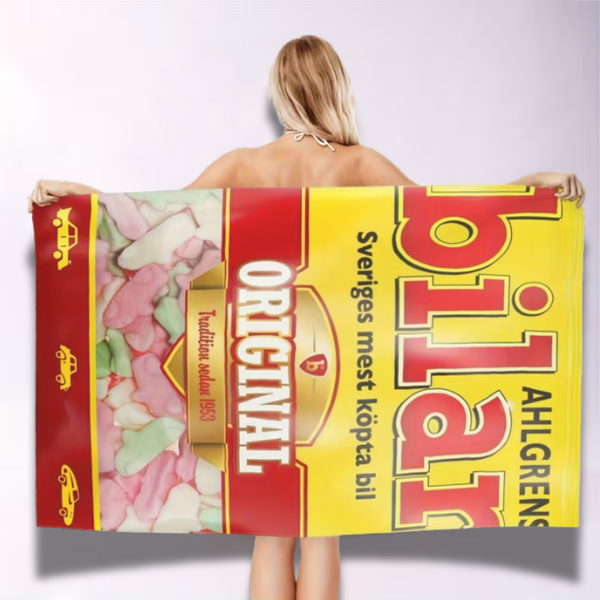 Ahlgrens Bilar Strandhandduk