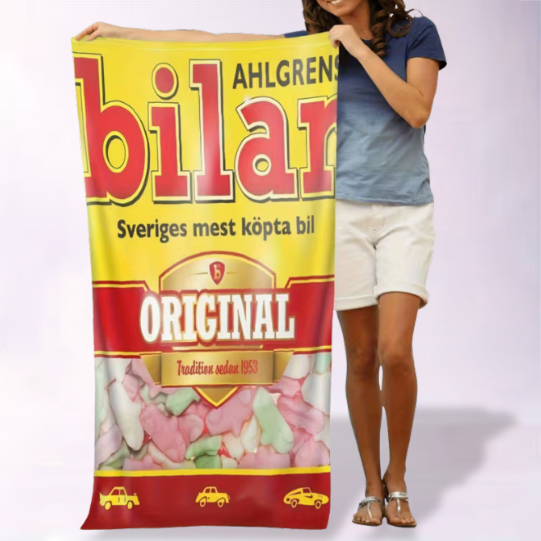 Ahlgrens Bilar Strandhandduk