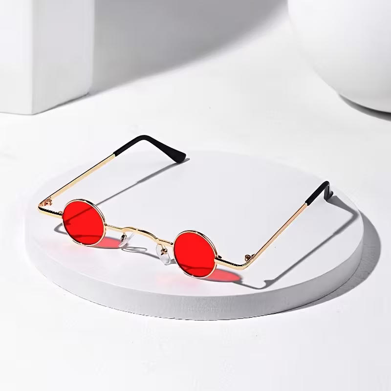 Mini‑Runda Glasögon – Retro
