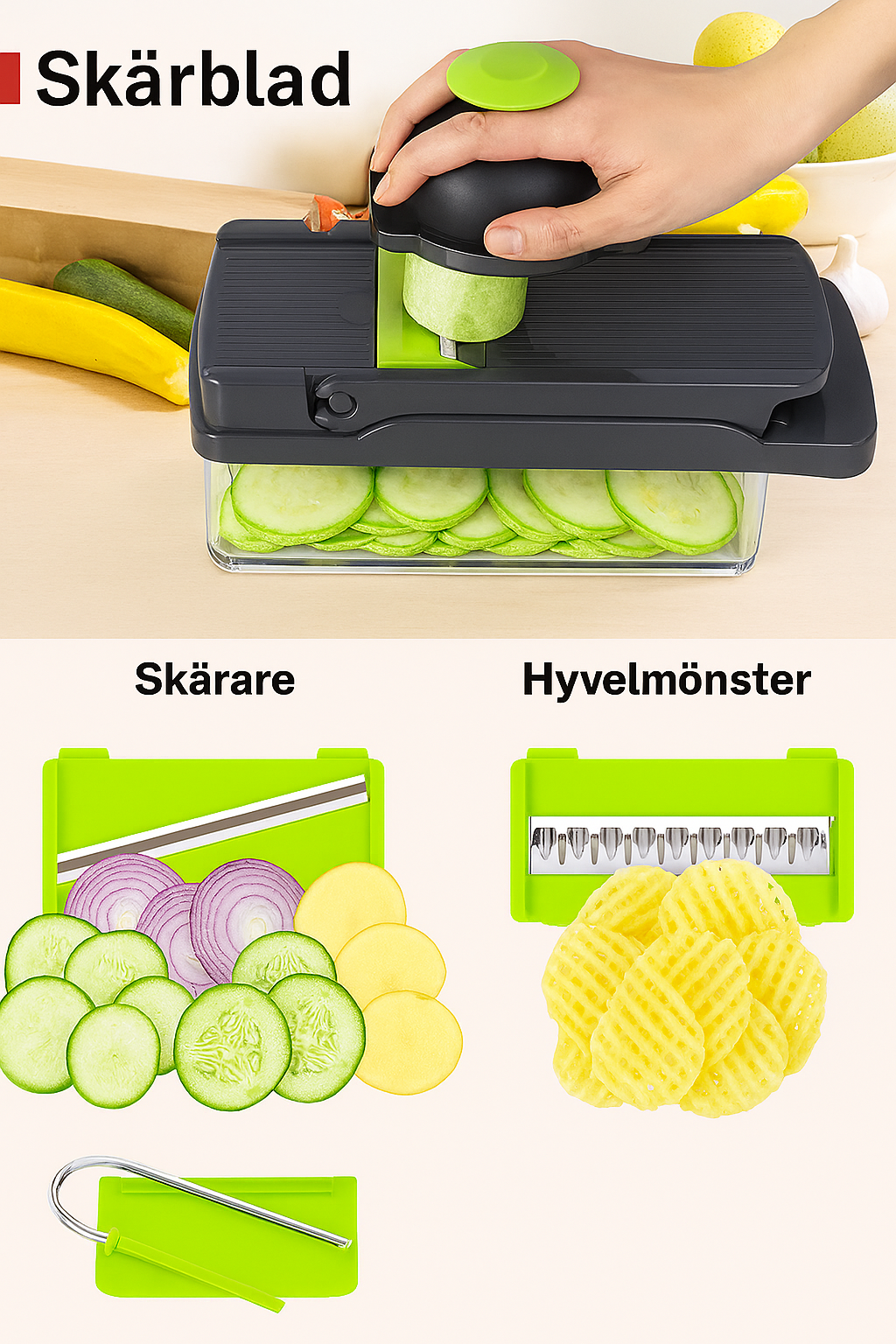 16-i-1 SliceMaster – Köksstabilitet i ett paket